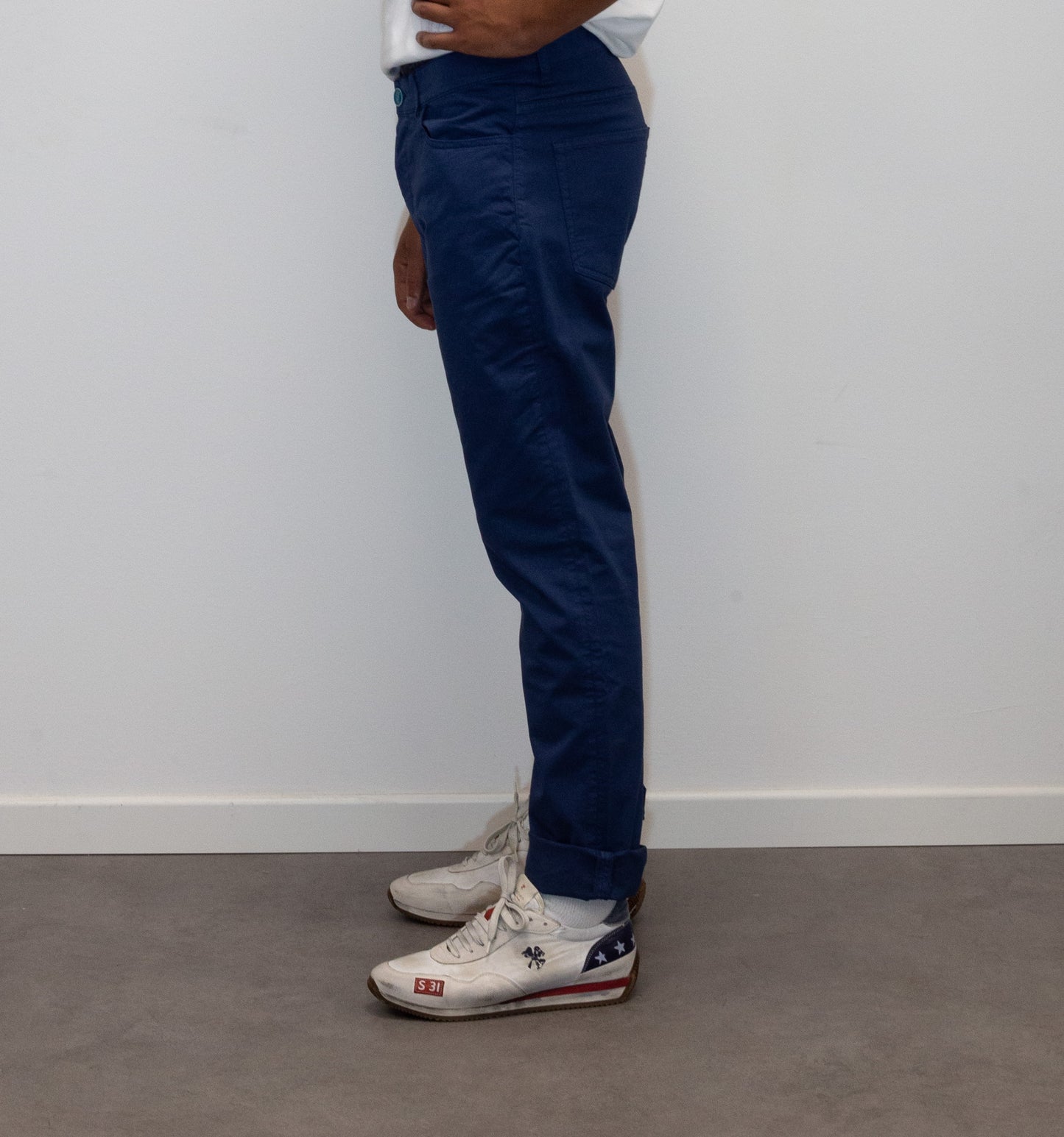 Pantalone blu regular
