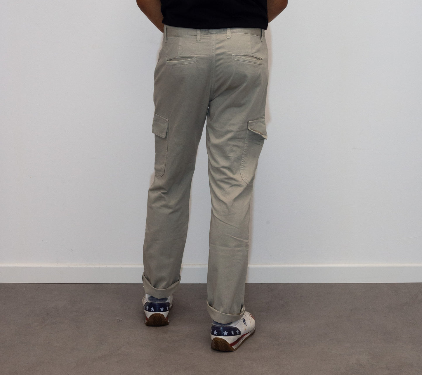 Pantalone Ecru con tasche laterali