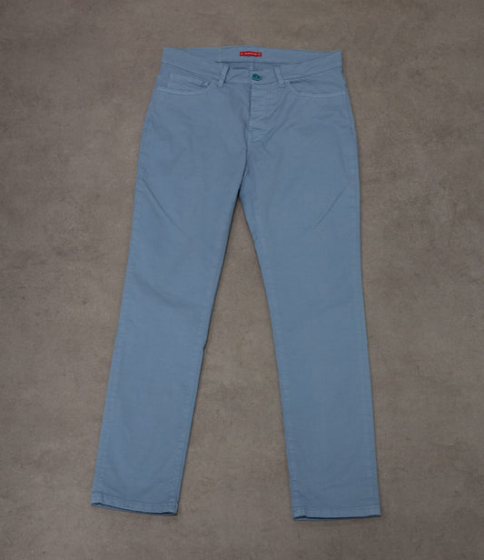 Pantalone celeste regular