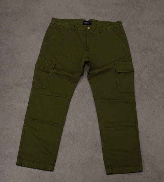 Pantalone verde militare con tasche